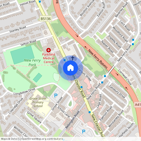 Park View, New Chester Road, New Ferry, Wirral, CH62 5AL