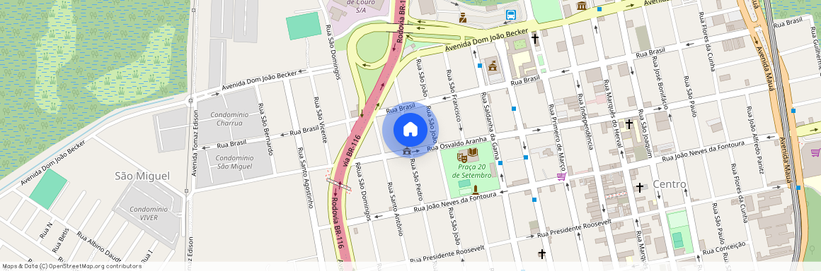 Rua Sao Pedro, 496, São Leopoldo, São Leopoldo - RS, 93010-260, Brazil
