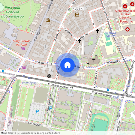 ul. Krakowska, Centrum, Stare Miasto, Poznań, wielkopolskie