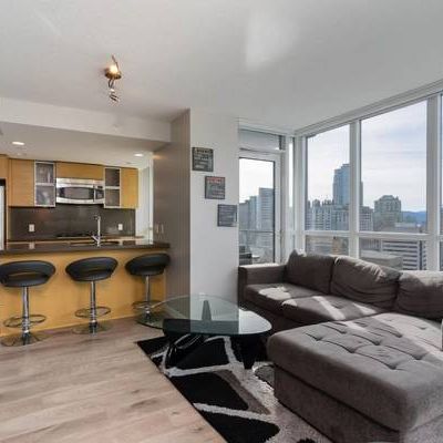 Views! FURNISHED One Bedroom Apartment with Den in Downtown Vancouver - Photo 4