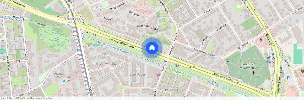 Aleja Wilanowska, Wilanów, Warszawa