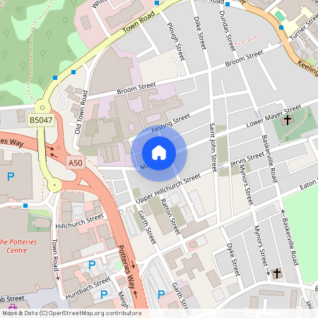 Mayer Street, Stoke-on-Trent, Staffordshire, ST1