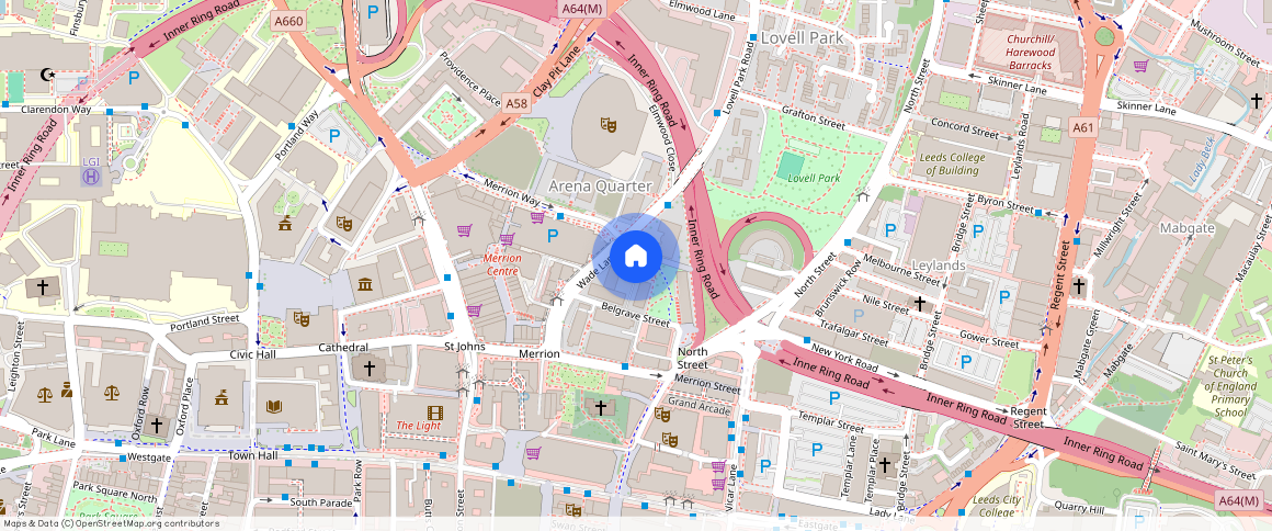 Apt 1210, Live Oasis St Albans Place, ** St Albans Place LS2