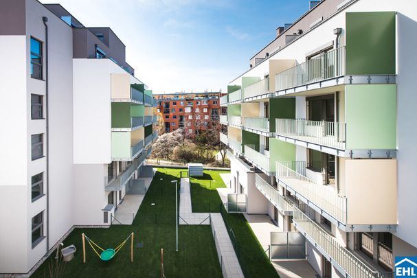 Wohnung mit Top Grundriss und Balkon mit Blick auf den Kahlenberg - Photo 1