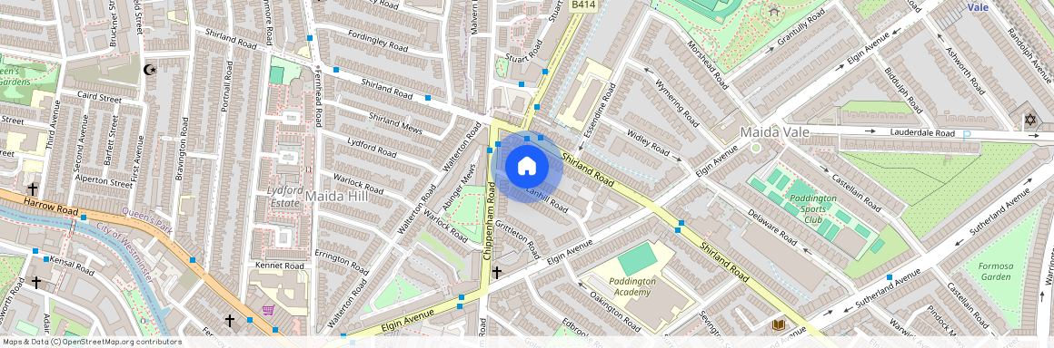 Lanhill Road, Little Venice, W9