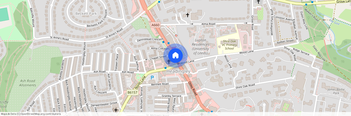 Flat 1 - 156 Otley Road, Oakwood Court, Headingley