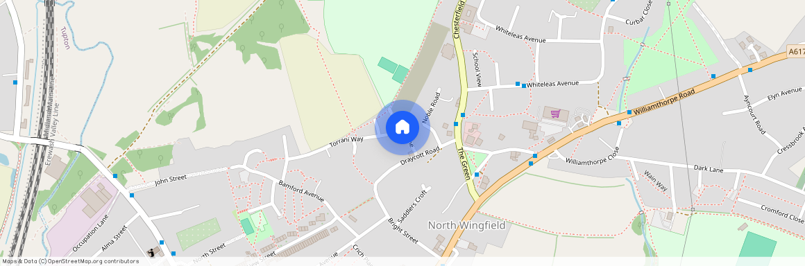 Blacks Lane, North Wingfield, Chesterfield, S42