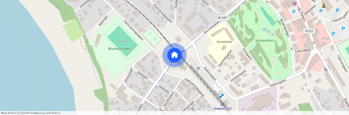 Brunnsjögatan, Hedemora