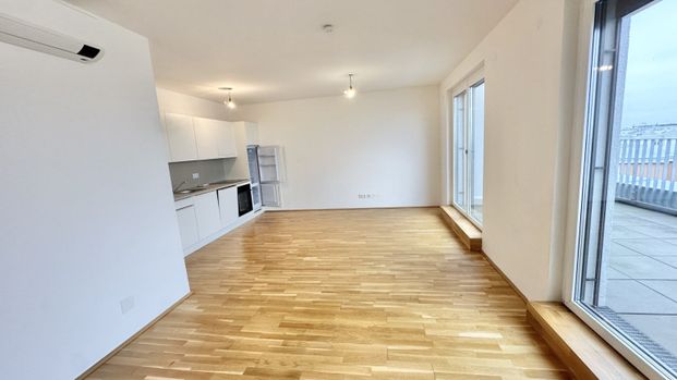 3 Zi Wohnung mit großer Terrasse im Dachgeschoss - nahe U1 (provisionsfrei!) - Photo 1