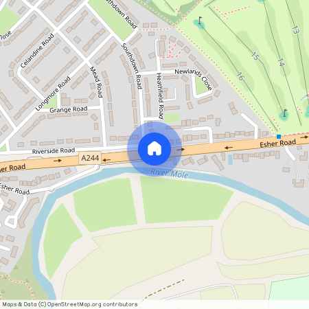 Esher Road, Hersham Village KT12