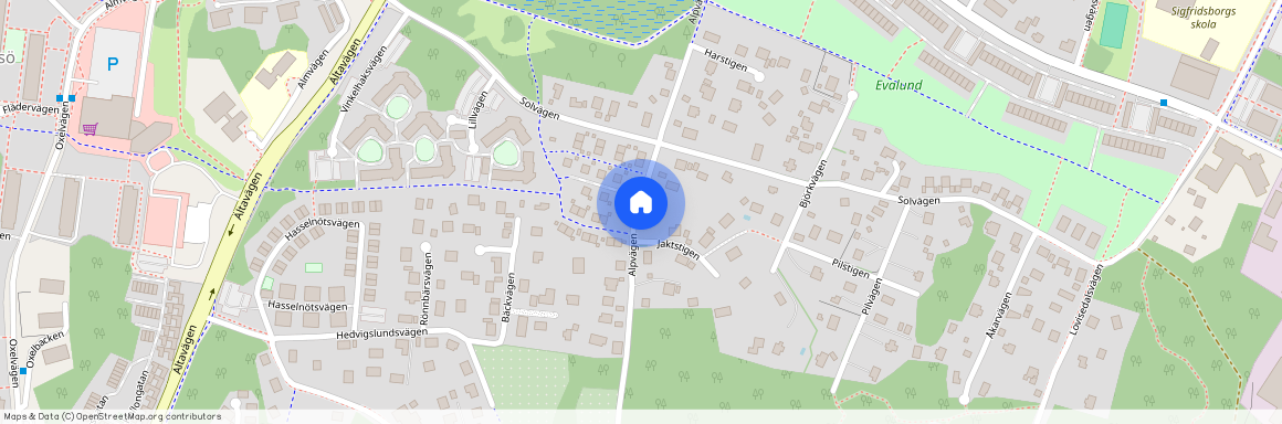 Alpvägen 25, 138 34 Älta, Stockholm