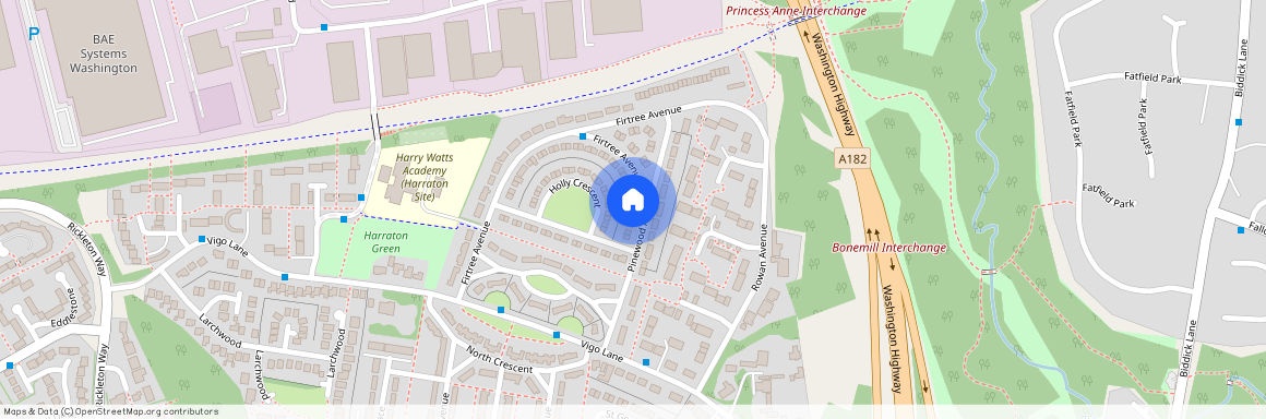 Hawthorn Crescent, Washington, Newcastle upon Tyne