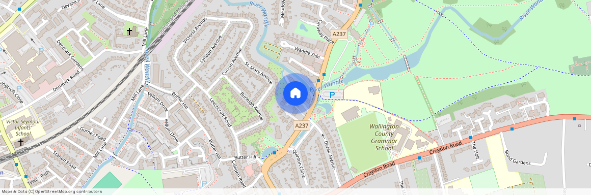 Riverside Close, Wallington, Surrey, SM6