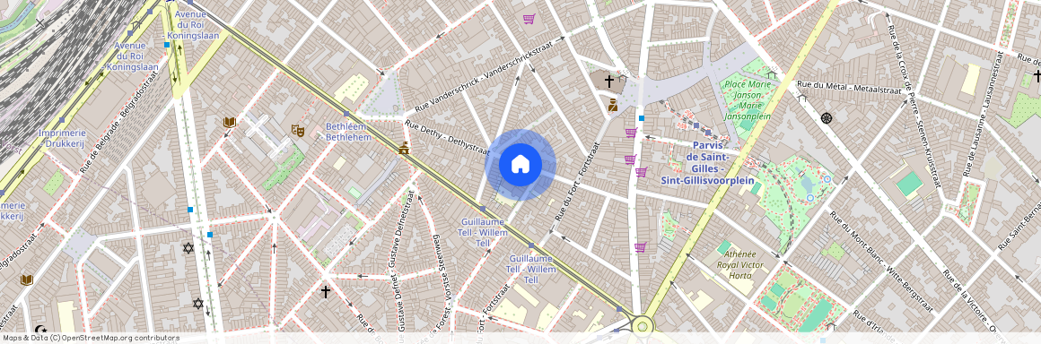 Dethystraat, 38, 1060, Saint-Gilles