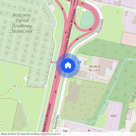 ul. Szczecińska, Żerniki, Fabryczna, Wrocław, dolnośląskie