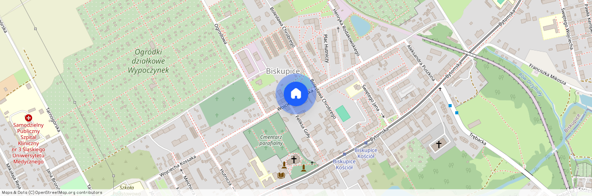 Zabrze Biskupice, Wojciecha Kossaka