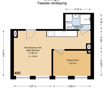 Te huur: Appartement Jozef Israëlsstraat in Groningen - Foto 2