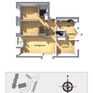 Schölinsgatan 3 A - Foto 2