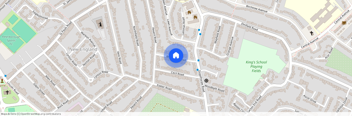 Brownlow Road, Peterborough, Cambridgeshire, PE1