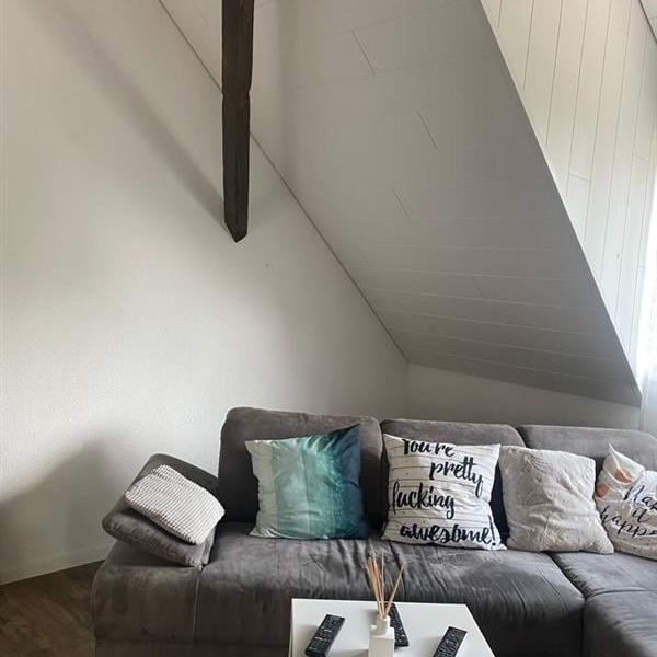 Charmante 3-Zimmer-Dachwohnung in ruhiger Lage von Egerkingen - Photo 1