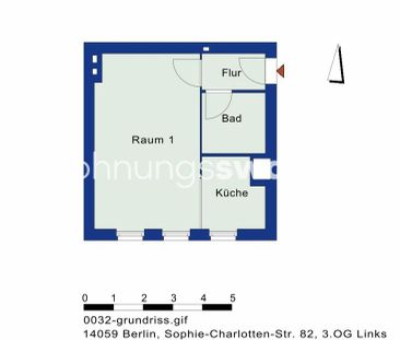 Wohnungsswap - 1 Zimmer, 32 m² - Sophie-Charlotten-Straße, Berlin - Foto 1