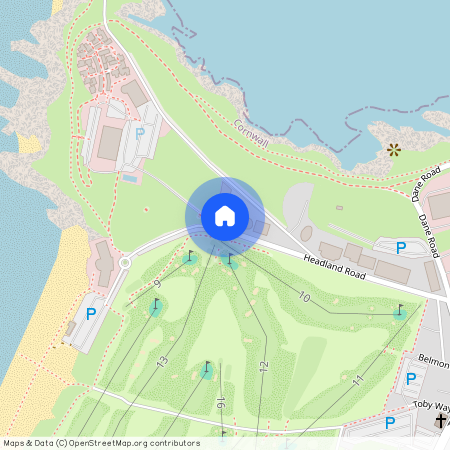 Fistral Blue, Headland Road, Newquay