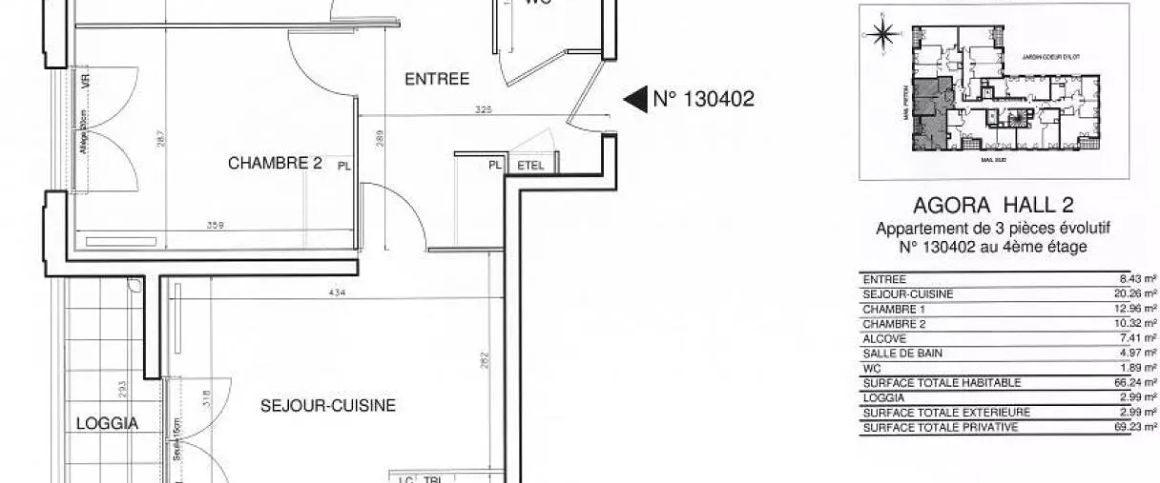 location Appartement T3 DE 66m² À BOBIGNY - Photo 1