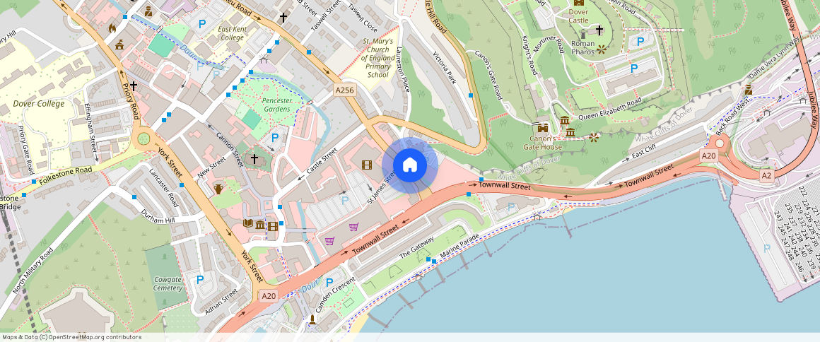 South East, Kent, Town Centre -, Dover
