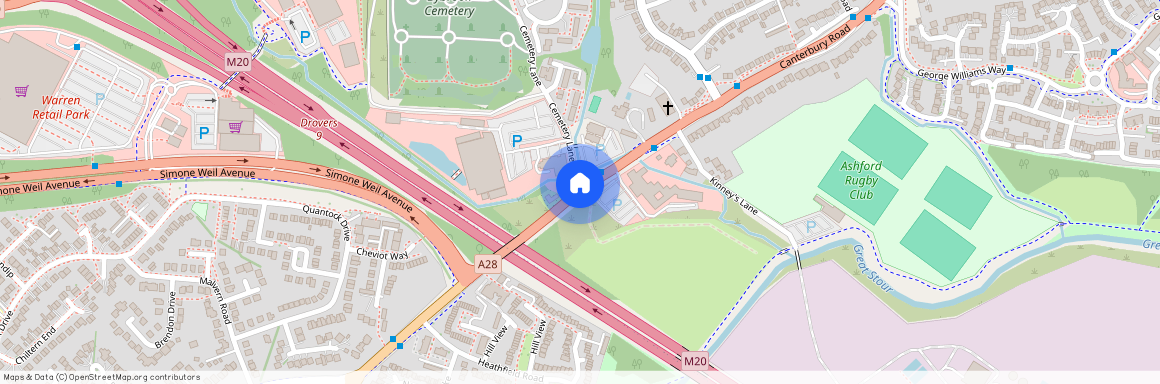 Canterbury Road, Town Centre, Ashford, TN24