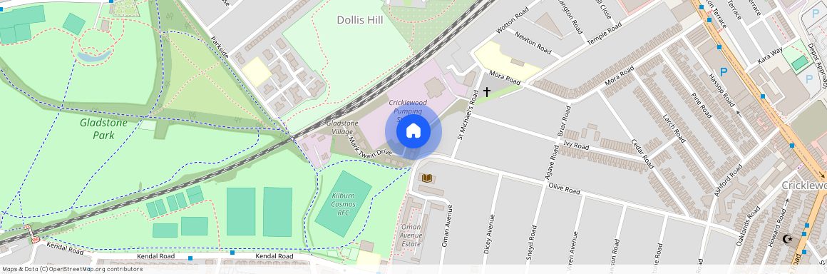 Mark Twain Drive, London, NW2