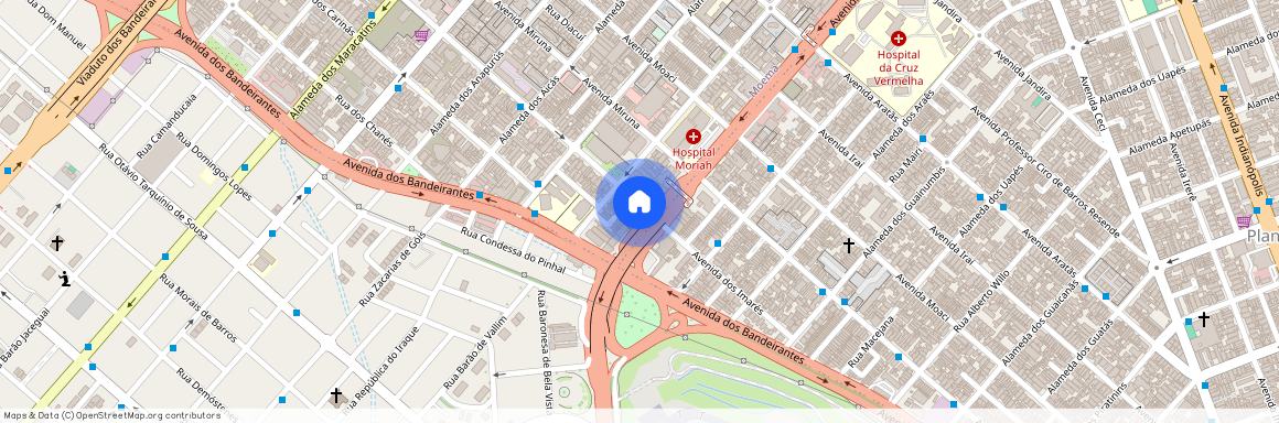 Avenida dos Imarés, 996 - Indianópolis, São Paulo - SP