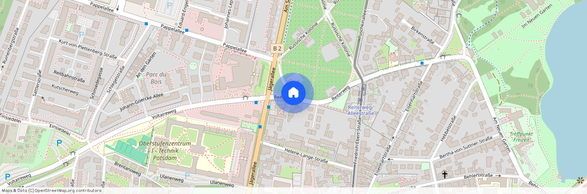 Reiherweg, Potsdam, Nauener Vorstadt, 14469