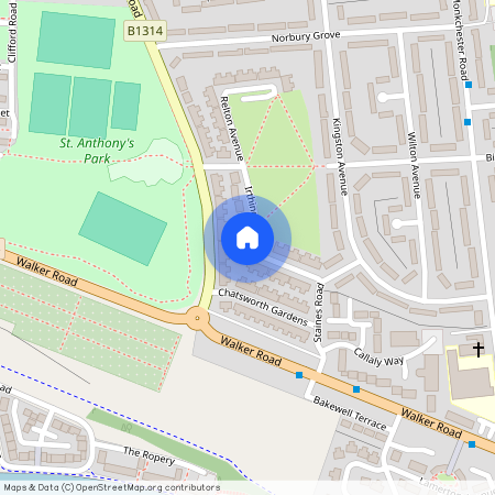 Irthing Avenue, Tyne and Wear NE6