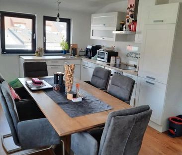 Teil möblierte 1-Zimmer-DG Wohnung Balkon - Foto 3