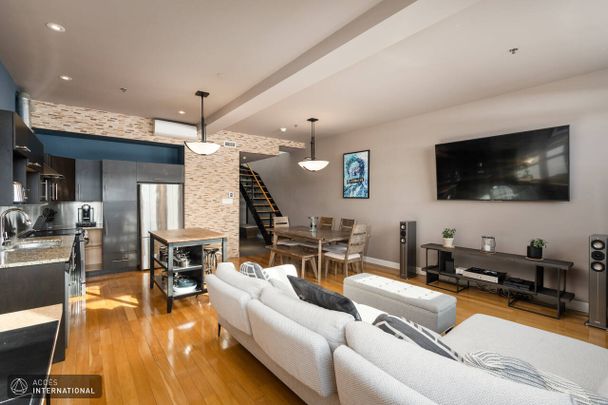 Super condo for rent, fully furnished, in Little-Italy, Rosemont - Photo 1