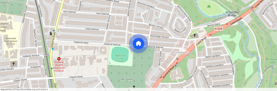 Osborne Avenue, Jesmond, NE2