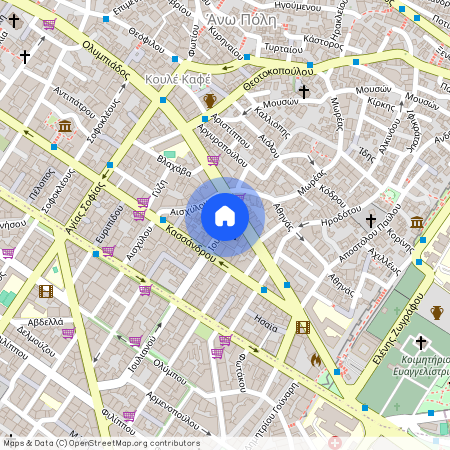 Ιουλιανού, 546 34, Θεσσαλονίκη (546 34), Τουρκικό Προξενείο (Κέντρο Θεσσαλονίκης)