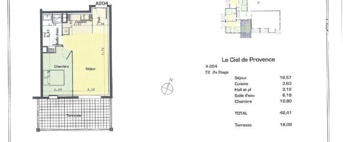 T2 avec terrasse+parking - Photo 1