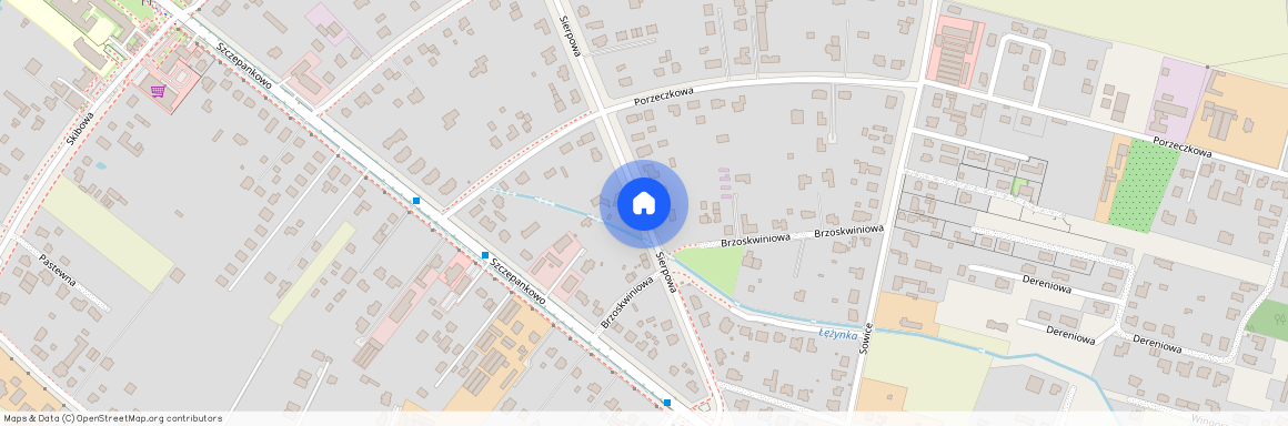 ul. Sierpowa, Szczepankowo, Nowe Miasto, Poznań, wielkopolskie