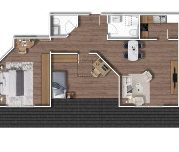 Einzigartige 3-Zimmer-Wohnung inkl. Einbauküche! - Photo 1