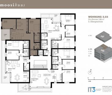 3.5 Zimmerwohnung in Weisslingen - Foto 2
