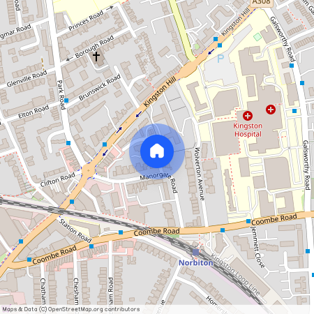 Kingston Hill, Kingston Upon Thames, Surrey, KT2