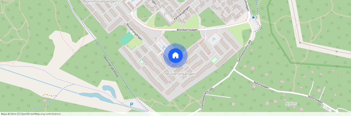 Musserögången, Tyresö