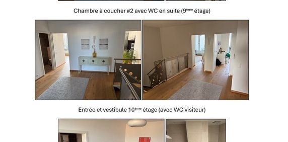 Duplex en attique de 208 m² | 4 chambres | 2 terrasses - Foto 2