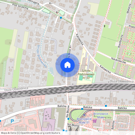 ul. Zielony Most, Bronowice Małe, Bronowice, Kraków, małopolskie