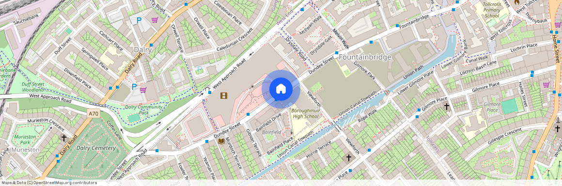 Grove Street Flat 1, Fountainbridge, Edinburgh