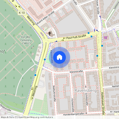 Kleiststr. 70, 24118, Kiel Ot Ravensberg