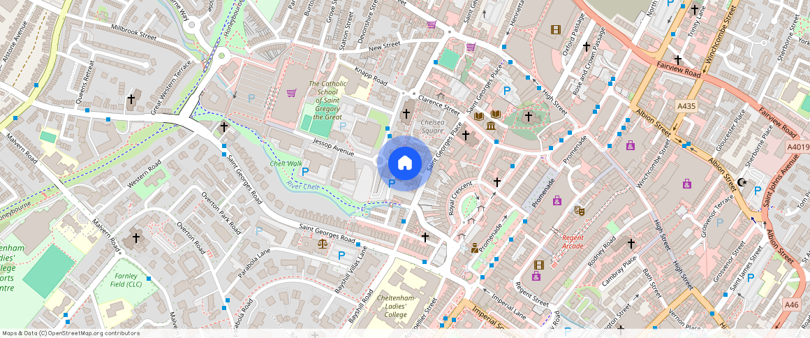 5 St Georges Terrace, Cheltenham, Gloucestershire, GL50 3PT