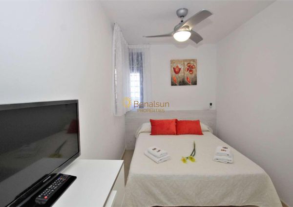 For rent HALF SEASON from 15/09/2024-31/05/2025 beautiful apartment 250 meters from the beach in Benalmadena