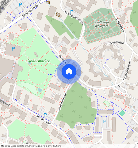 Klockarvägen **, Sjödalen-Fullersta